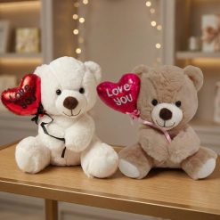 plišani meda sa I love you balonom 28 cm