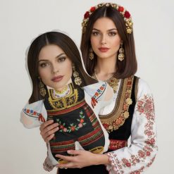 Mini Me Jastuk sa narodnom nošnjom – ženski