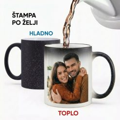Poklon Magicna solja sa sljokicama crna